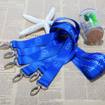 Wholesale double sided clips id card holder lanyard